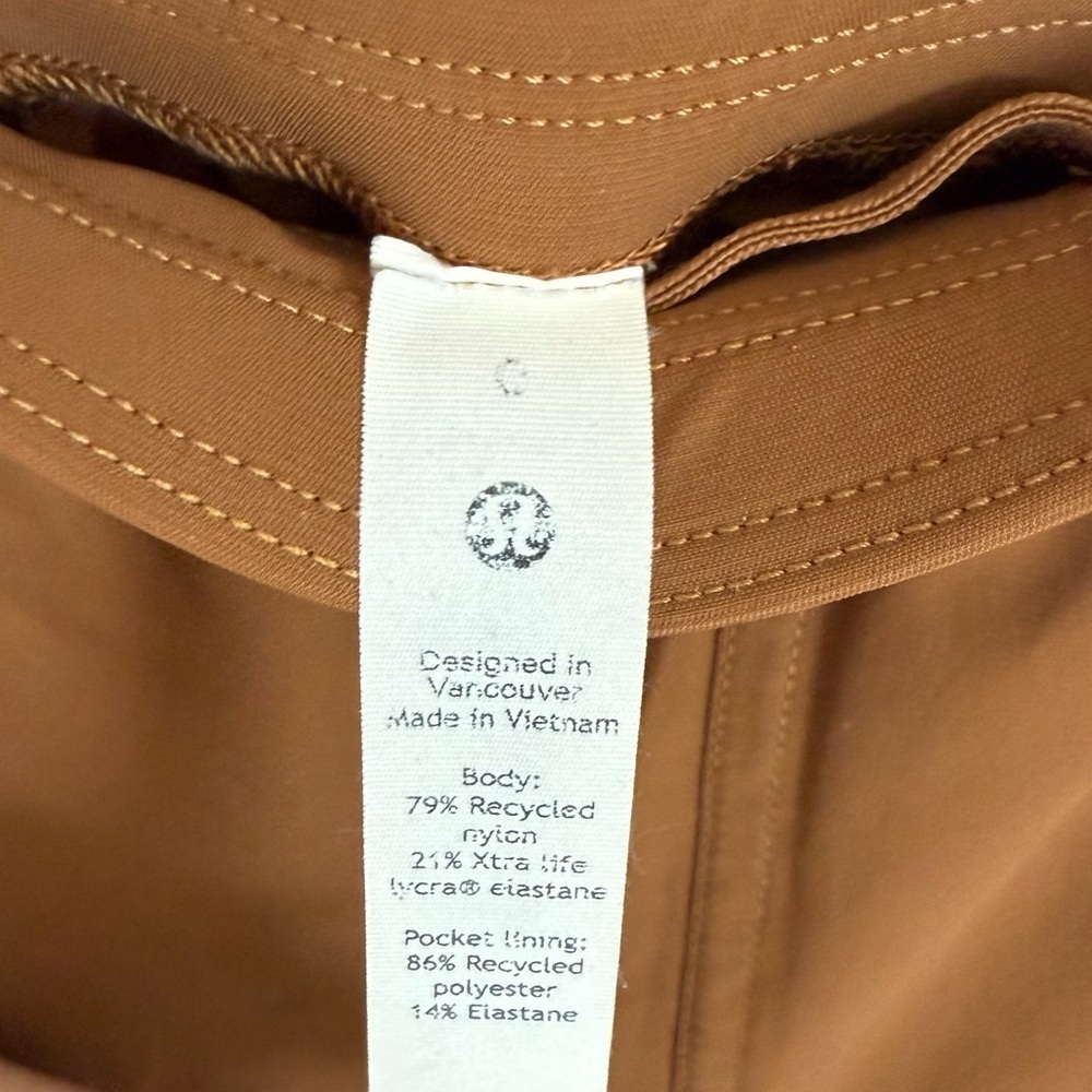 Lululemon Adapted State High-Rise Jogger Pant Copper Brown Casual Women’s Size 0 - Picture 9 of 14